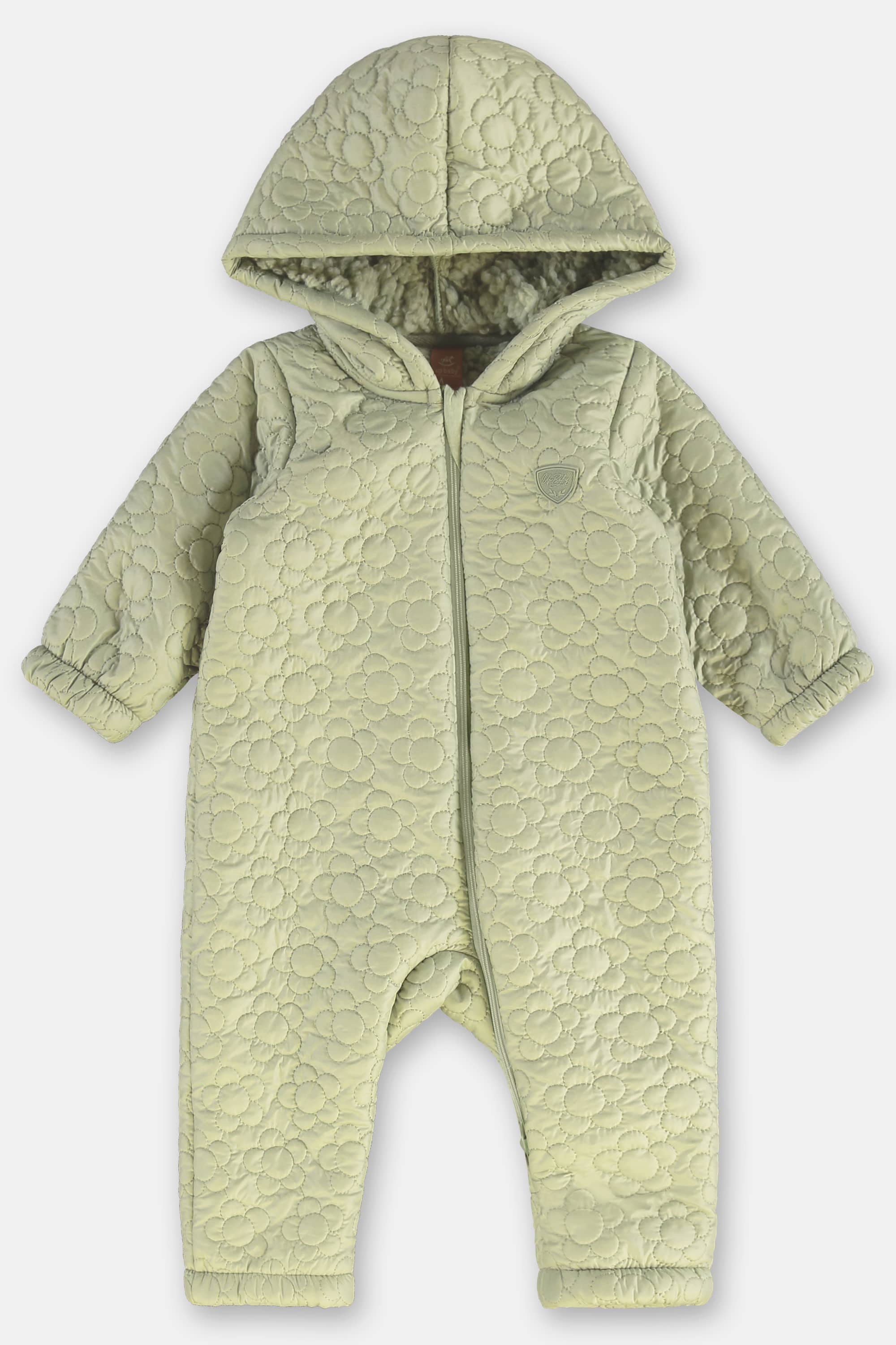 Macacão Acolchoado para Bebê Menina (Verde) Up Baby - Imagem 10
